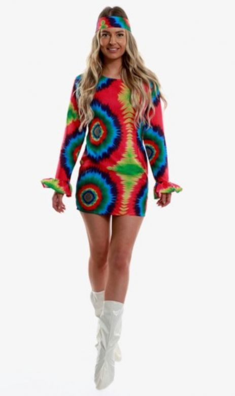 Verkleedkleding - Groovy Jurk