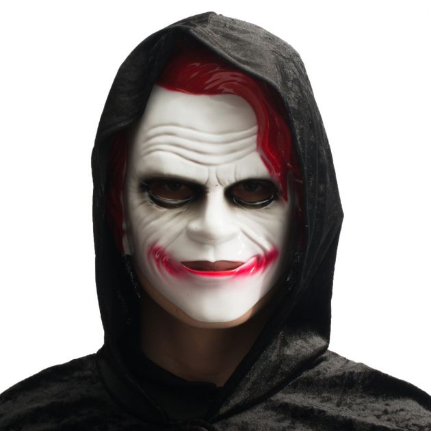 Joker Masker Rood pvc