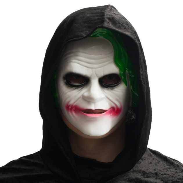 Joker Masker Groen pvc